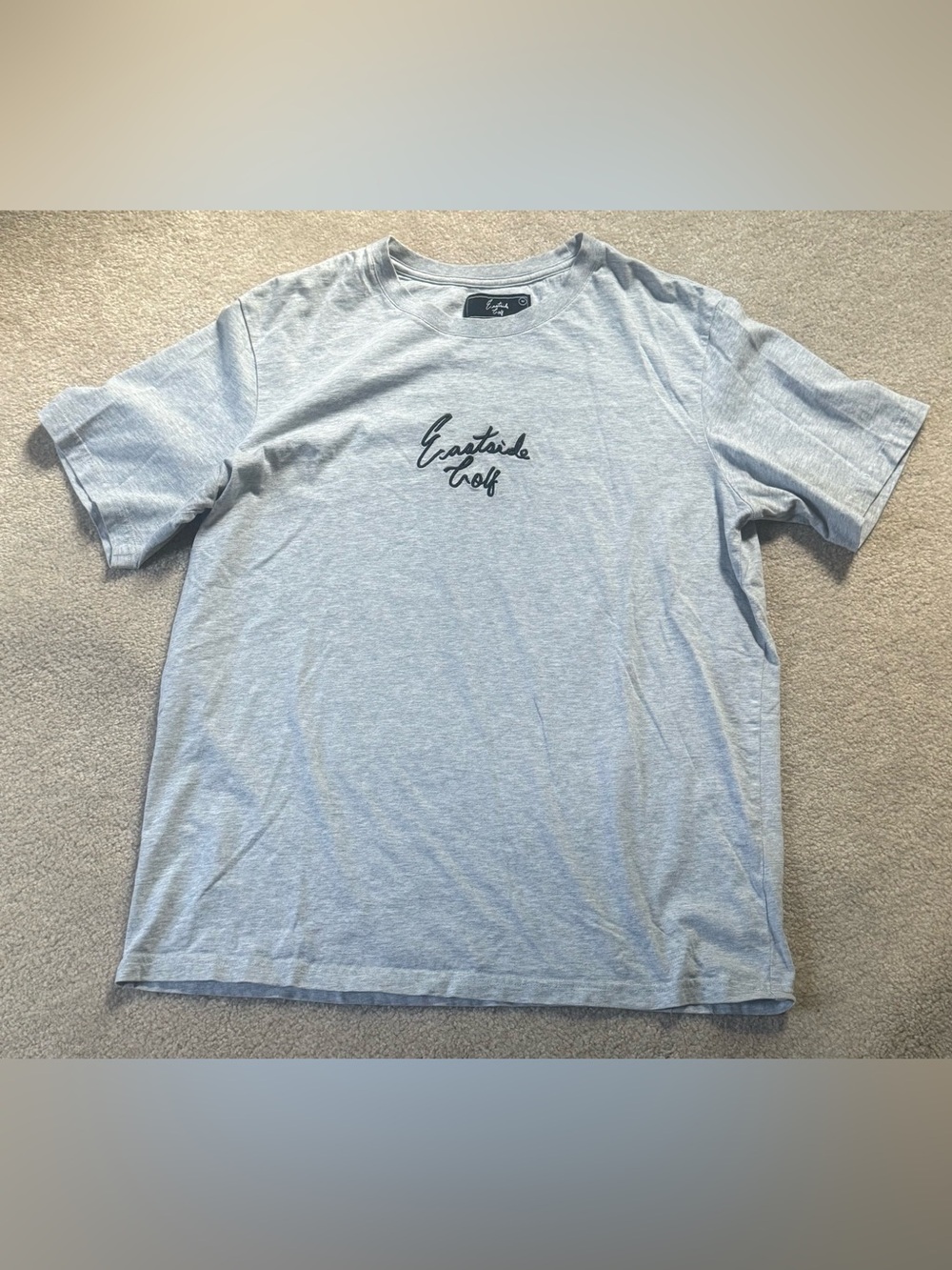 EASTSIDE GOLF Men's Light Gray Tee